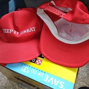 Red 'Keep It Great' Baseball Cap